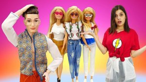 Кен схватился за голову: Как узнать Барби?! — Куклы для девочек участвуют в ток-шоу! Видео КУКЛЫ