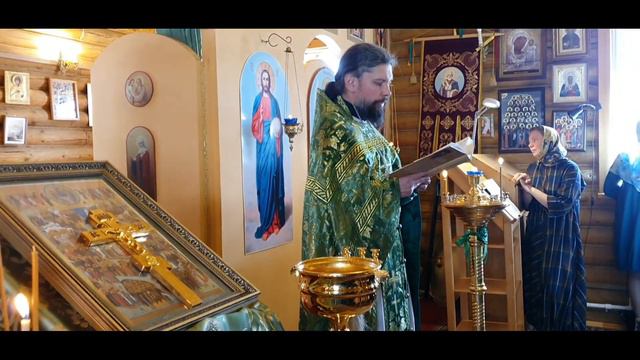 окончание Литургии (25.04-2021г.) смотреть онлайн