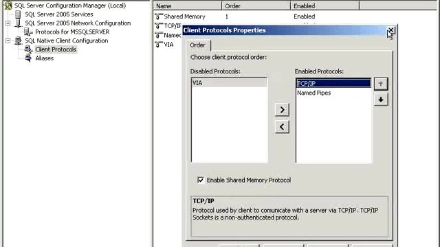 SQL Server 2005: Настройка после установки смотреть онлайн