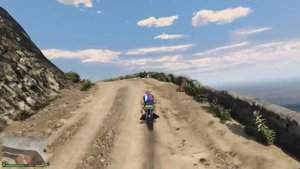 GTA Online. Тест летающего мотоцикла.