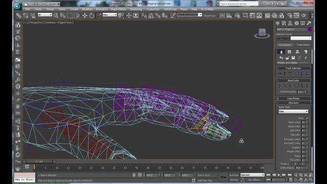 3D MAX tutorial. Character rigging. Biped. Урок по 3D MAX. Риггинг (Часть 1)