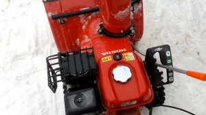 Обзор. Снегоуборщик Honda HSS 655 EW (HSS655EW)