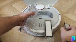 XiaoMi Vacuum Cleaner и Roborock - замена фильтра и турбо-щётки на роботе-пылесосе