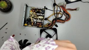 Обслуживание блока питания, чистка кулера !
