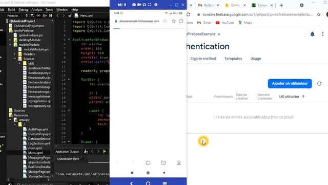 Qt QML Firebase Demo [Authentification] смотреть онлайн