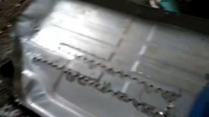 Замена части дна ваз 2109-2114-2115.ставим латки.