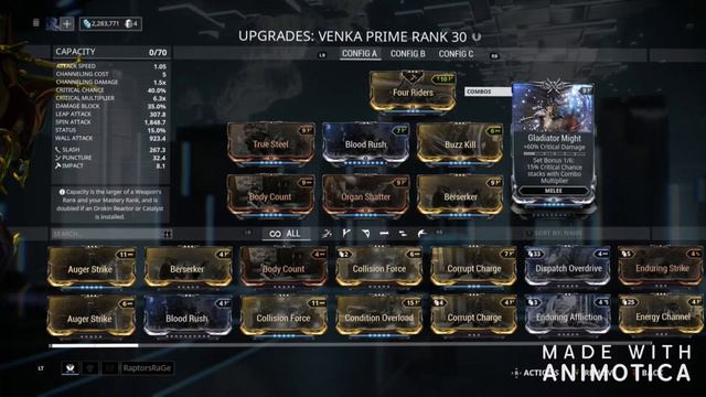 Warframe : Venka Prime Was Built To Shred!! смотреть онлайн