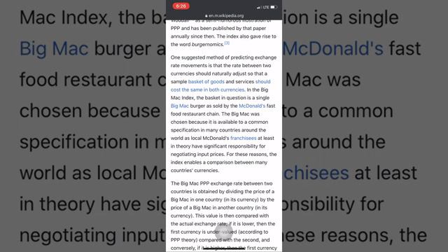 What is Big Mac Index | What is purchasing power parity (PPP) | How to measure cost of living смотреть онлайн