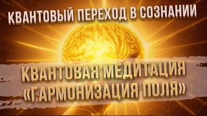 КВАНТОВАЯ МЕДИТАЦИЯ. Переход в счастливую реальность. Исполнение желаний. Гармонизация энергий.