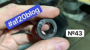 Замена сальников -43- Honda Lead 50 af20