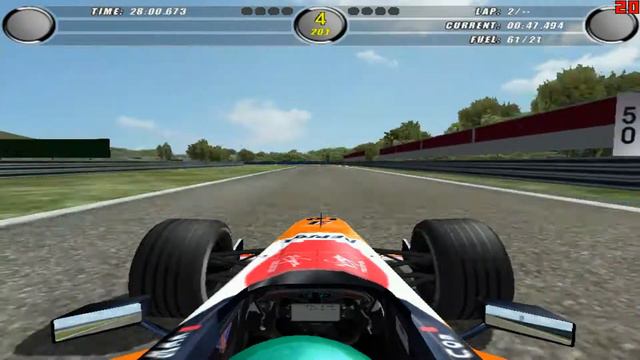 F1 Challenge 99-02 1999 - Onboard Budapest - Arrows A20 смотреть онлайн