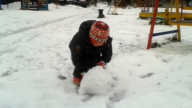 Как лепить снеговика! смотреть онлайн