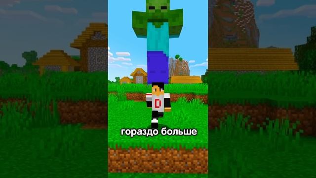 ?Какой САМЫЙ большой МОБ в Майнкрафте? ? | Дронио #shorts #minecraft #майнкрафт