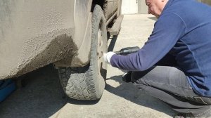 замена колёс на Киа Соренто китайским гайковертом с алиэкспресс