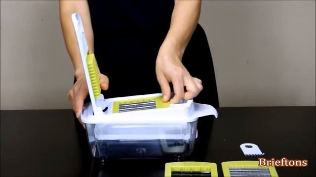 Fullstar Vegetable Chopper - Spiralizer Vegetable Slicer  Onion Chopper with Container