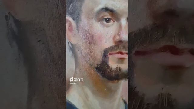 Портрет маслом на холсте, 40 на 50. смотреть онлайн