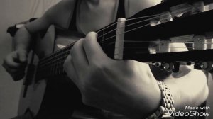 Беспечный ангел на гитаре. Фингерстайл.