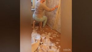 Как легко отклеить обои