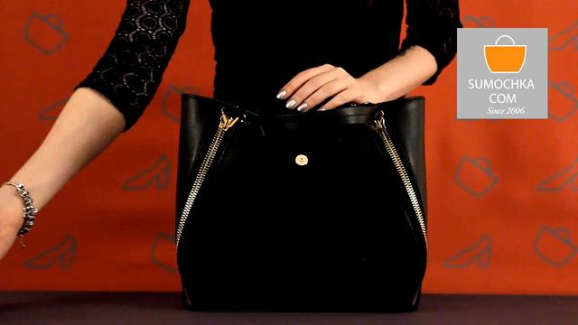 Классическая сумка Gilda Tonelli 7493 SAFFIANO NERO смотреть онлайн