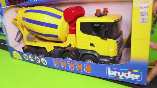 Игрушечная бетономешалка/Строительная площадка/Игрушки