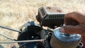 Проверка воздушного фильтра на мотоблоке Авангард.