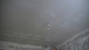 Потолок под покраску.