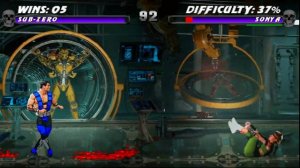Mortal Kombat The Dragon Tournament Sub Zero Playthrough