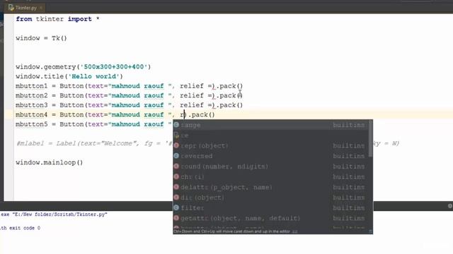 Python GUI : From A-to-Z With 2 Final Projects : Relief Style In TKinter смотреть онлайн