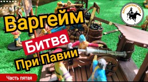 Варгейм битва при Павии.Ход второй,часть вторая