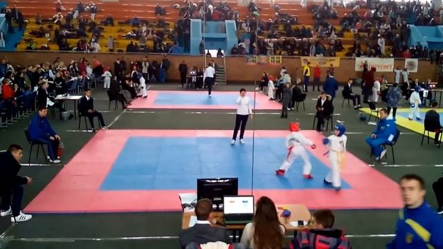 Чемпионат Украины по таэквондо ИТФ 2016. Харьков. Детский. смотреть онлайн