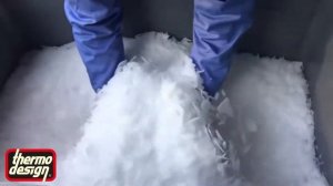 Моноблочный льдогенератор чешуйчатого льда