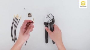 Сборка соединителя HARTING Han® M23 Power Housing