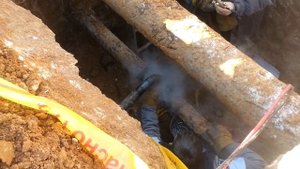 Врезка в газовую магистраль под давлением