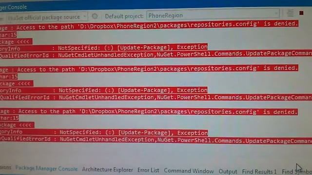 nuget package manager in visual studio 2012 with source control смотреть онлайн