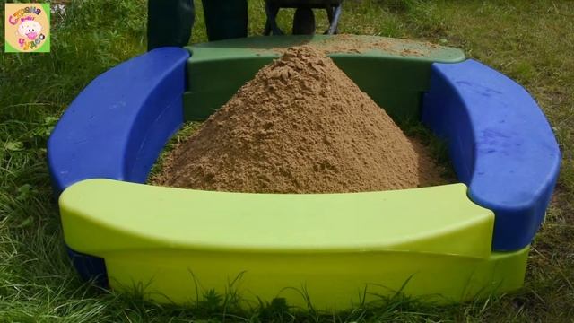 Детская песочница Веселый непоседа. Бесконечный песок смотреть онлайн
