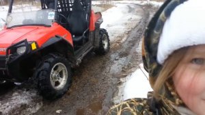 Квадрики в марте Polaris RZR 800 и Cf moto 500-2a