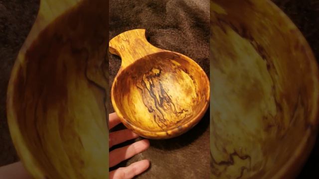 кукса из карельской берёзы, сделана ручным инструментом. моя работа смотреть онлайн