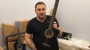 Акустическая гитара Belucci BC 3820 BK. Обзор