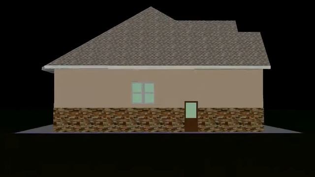 Дом мансардного типа с гаражом  общей площадью 183 м. кв. Проект №Ц-23 смотреть онлайн