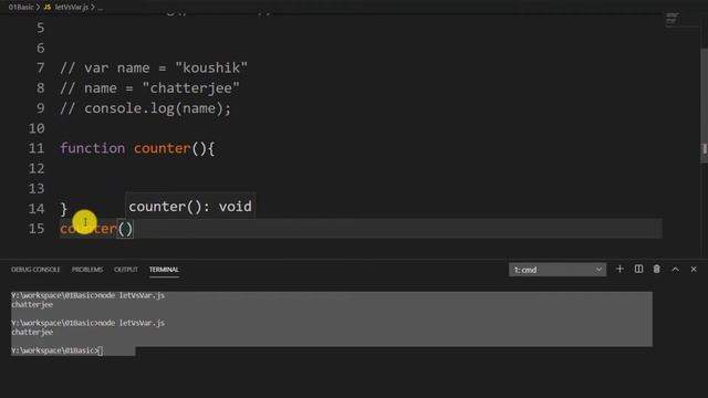 Difference between let, var & const | Protractor tutorial | JavaScript ES6 | LetCode