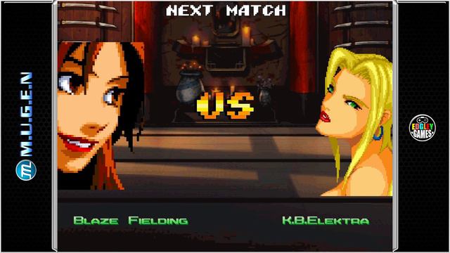 Streets of Mugen (Streets of Rage Fighting Game) - Gameplay with Blaze Fielding (M.U.G.E.N)
