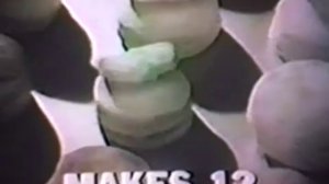 Реклама с 3D анимацией 1965 года! Pillsbury Doughboy 