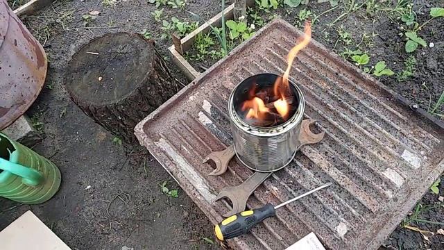 Пиролизная печь. Как работает.