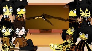Batim и Batdr реагирует на Stickman vs Bendy and the Ink Machine Chapter 5 Animation