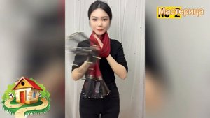 3 простых стильных способа носить шарф Как завязать шарф #шарф #галстук-шарфик #шарфодежда