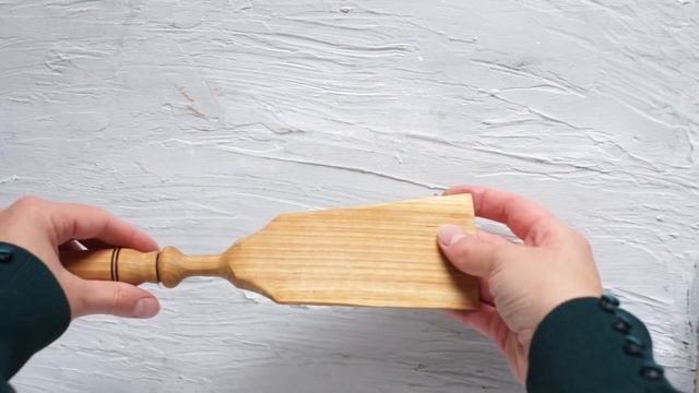 Лопатка кухонная из дерева ручная работа