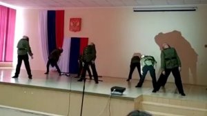 Танец на песню "кукушка" посвещенный 23 февраля