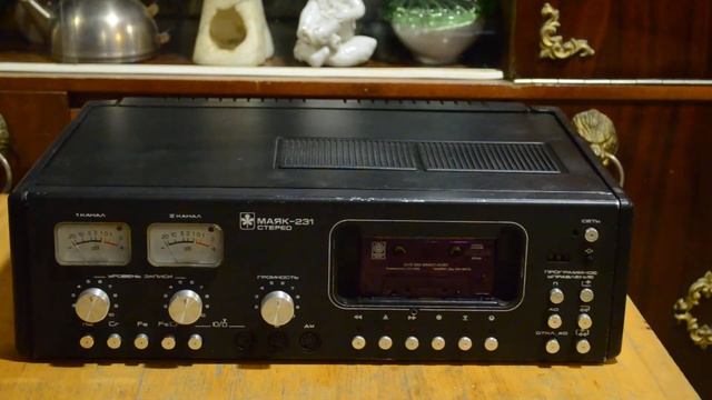 Магнитофон-приставка "Маяк-231-стерео" смотреть онлайн