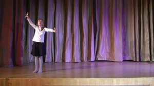 Цветок. Импровизация под музыку.