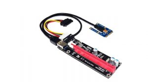 Mini PCIe to PCI express 16X Riser для ноутбука внешняя видеокарта